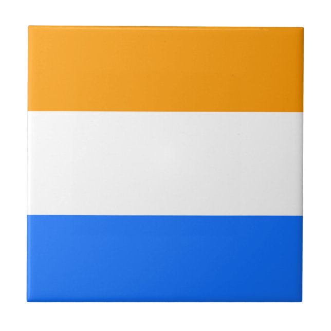 Azulejo De Cerâmica Bandeira do Príncipe (Frente)