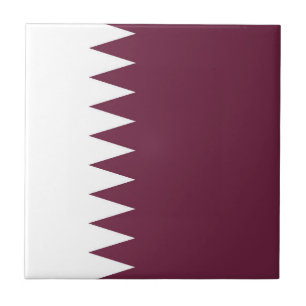 Azulejo De Cerâmica bandeira do Qatar