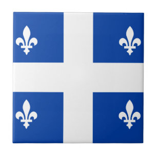 Azulejo De Cerâmica Bandeira do Quebec