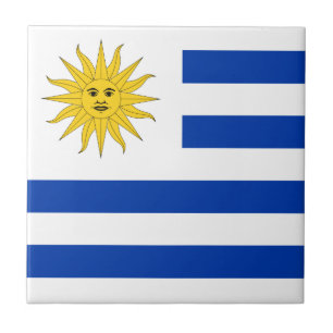 Azulejo De Cerâmica Bandeira do Uruguai