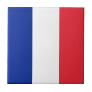 Azulejo De Cerâmica Bandeira França