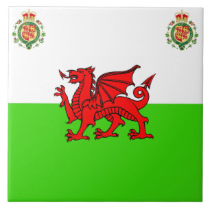 Azulejo De Cerâmica Bandeira galesa