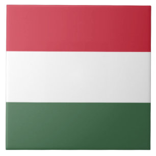 Azulejo De Cerâmica Bandeira Húngara