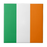 Azulejo De Cerâmica Bandeira Irlandesa<br><div class="desc">Bandeira da Irlanda.</div>