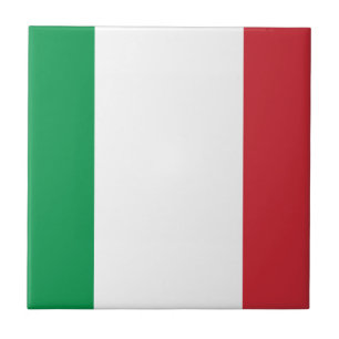 Azulejo De Cerâmica Bandeira italiana - bandeira de Italia - Italia