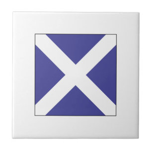 Azulejo De Cerâmica Bandeira M do ICS