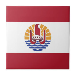 Azulejo De Cerâmica bandeira Polinésia Francesa
