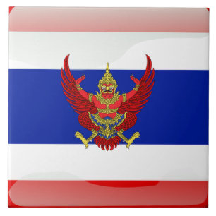 Azulejo De Cerâmica Bandeira tailandesa