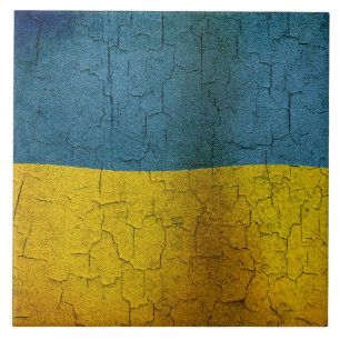 Azulejo De Cerâmica Bandeira ucraniana