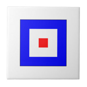 Azulejo De Cerâmica Bandeira W do ICS