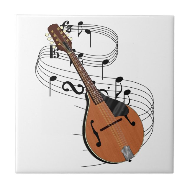 Azulejo De Cerâmica Bandolim (Frente)