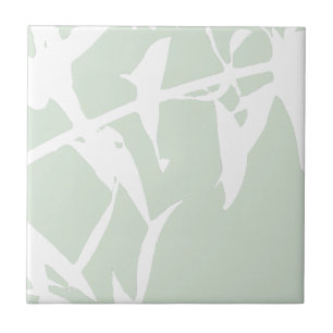 Azulejo De Cerâmica Banheira Verde do Mar Selvagem Personalizável