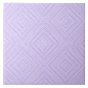 Azulejo De Cerâmica Banheiro De Diamantes Geométricos Lilac E Roxo