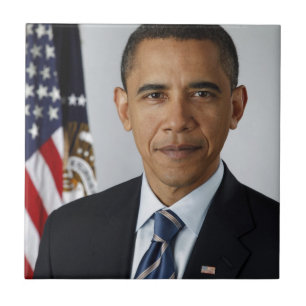 Azulejo De Cerâmica Barack Obama