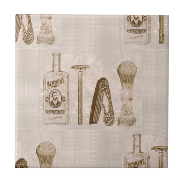 Azulejo De Cerâmica barba (Frente)