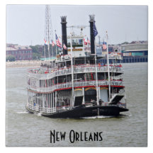 Barco a vapor no rio Mississípi