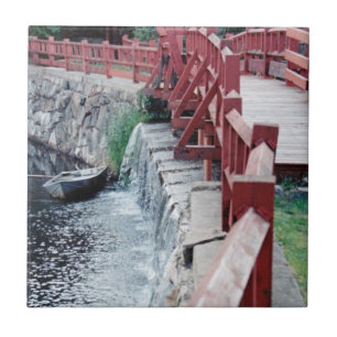 Azulejo De Cerâmica Barco de um Curador