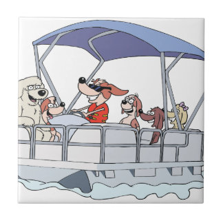 Azulejo De Cerâmica Barco do pontão