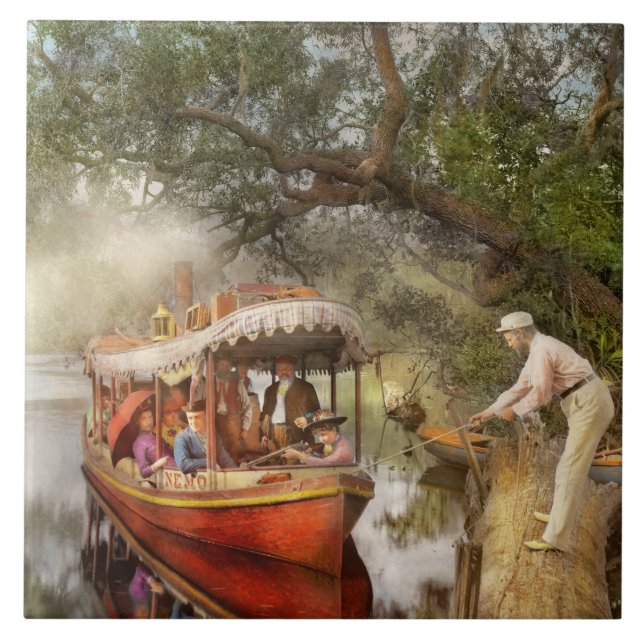 Azulejo De Cerâmica Barco - Shotgun Annie 1893 (Frente)