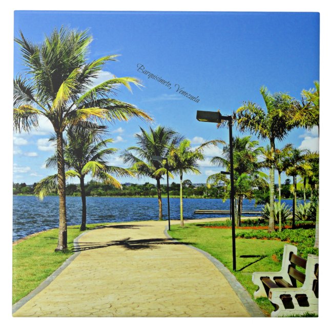 Azulejo De Cerâmica Barquisimeto, Venezuela scenic photograph (Frente)