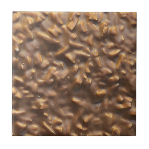Azulejo De Cerâmica Barra de Chocolate Toffee Grosso Excêntrico