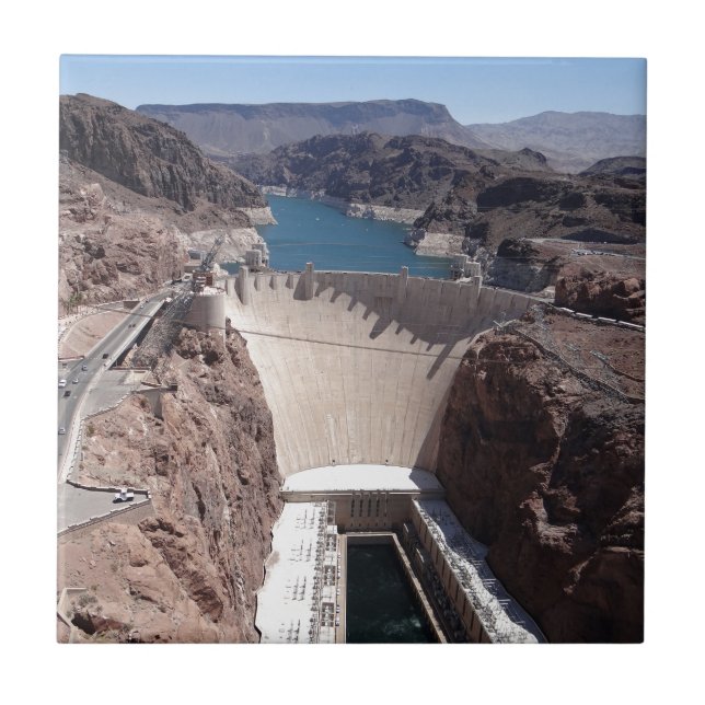 Azulejo De Cerâmica Barragem Hoover 3 (Frente)