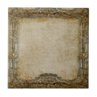 Azulejo De Cerâmica Barroco Personalizado (Claro)