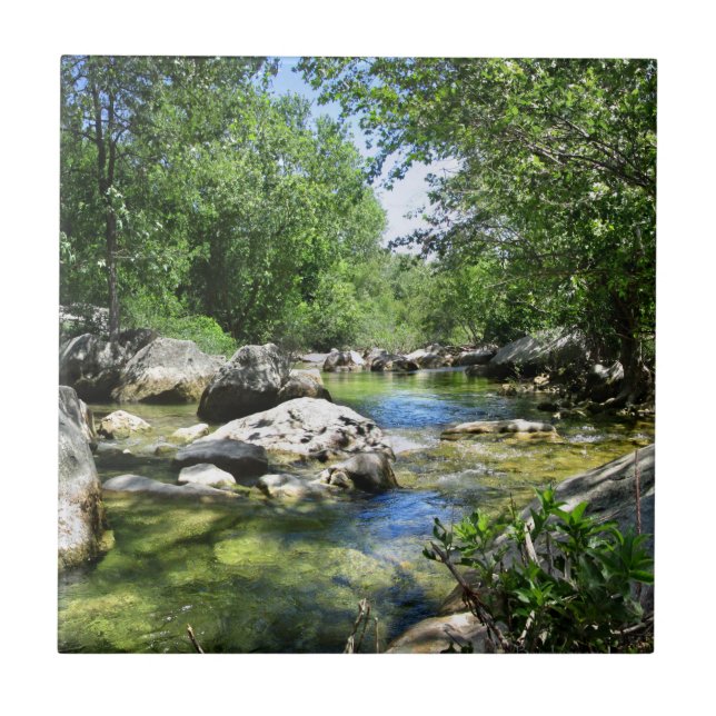 Azulejo De Cerâmica Barton Creek Crossing - Austin Texas (Frente)
