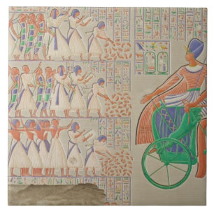 Azulejo De Cerâmica Bas-alivio em Medynet-Abou, palácio dos reis em