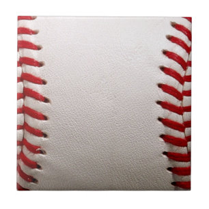 Azulejo De Cerâmica Basebol e Softbol Costura Vermelha