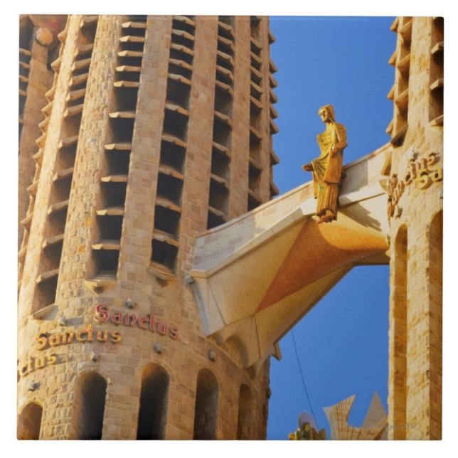 Azulejo De Cerâmica Basílica de Sagrada Familia do La (Frente)