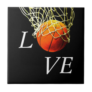 Azulejo De Cerâmica Basketball I Love