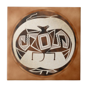 Azulejo De Cerâmica Bastão-Corvo de Mimbres