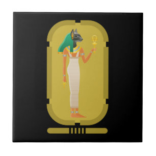 Azulejo de cerâmica Bastet