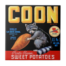 Batatas doces da marca do racum