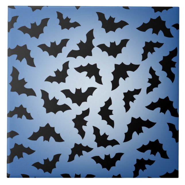 Azulejo De Cerâmica Bats (Frente)