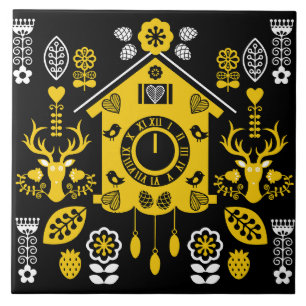 Azulejo De Cerâmica Bauernmalerei Folk Art