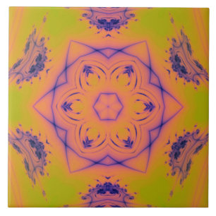 Azulejo De Cerâmica Beach Sunset Alto Contraste Mandela