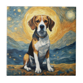 Azulejo De Cerâmica Beagle