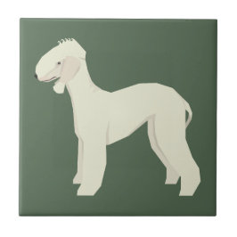 Azulejo De Cerâmica Bedlington Terrier
