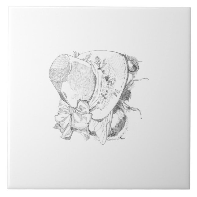 Azulejo De Cerâmica Bee Tile (Frente)