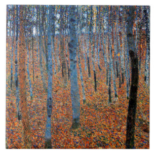 Azulejo De Cerâmica Beech Grove, Gustav Klimt