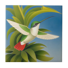 Azulejo De Cerâmica Beija-flor Moderno