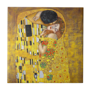 Azulejo De Cerâmica Beijo - Gustav Klimt