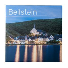 Azulejo De Cerâmica Beilstein Moselle Renânia-Palatinado Alemanha