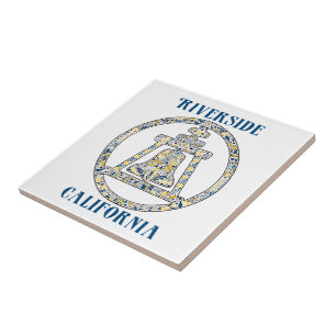 Azulejo De Cerâmica Beira-rio, Califórnia - um tributo