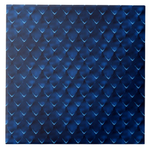 Azulejo De Cerâmica Belamente elegante azul moderno