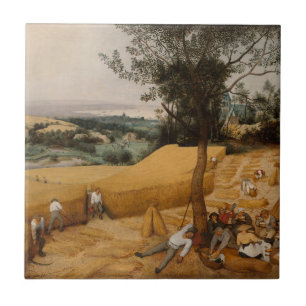 Azulejo De Cerâmica Belas Artes Os Harvesters 1565 Pieter Bruegel