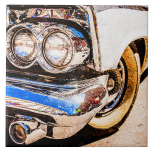 Azulejo De Cerâmica Beleza Clássica do Carro