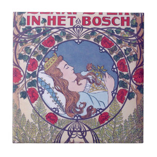 Azulejo De Cerâmica Beleza Dormindo, Arte Cobrir, Van Caspel